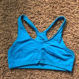 Blue Sports Bra
